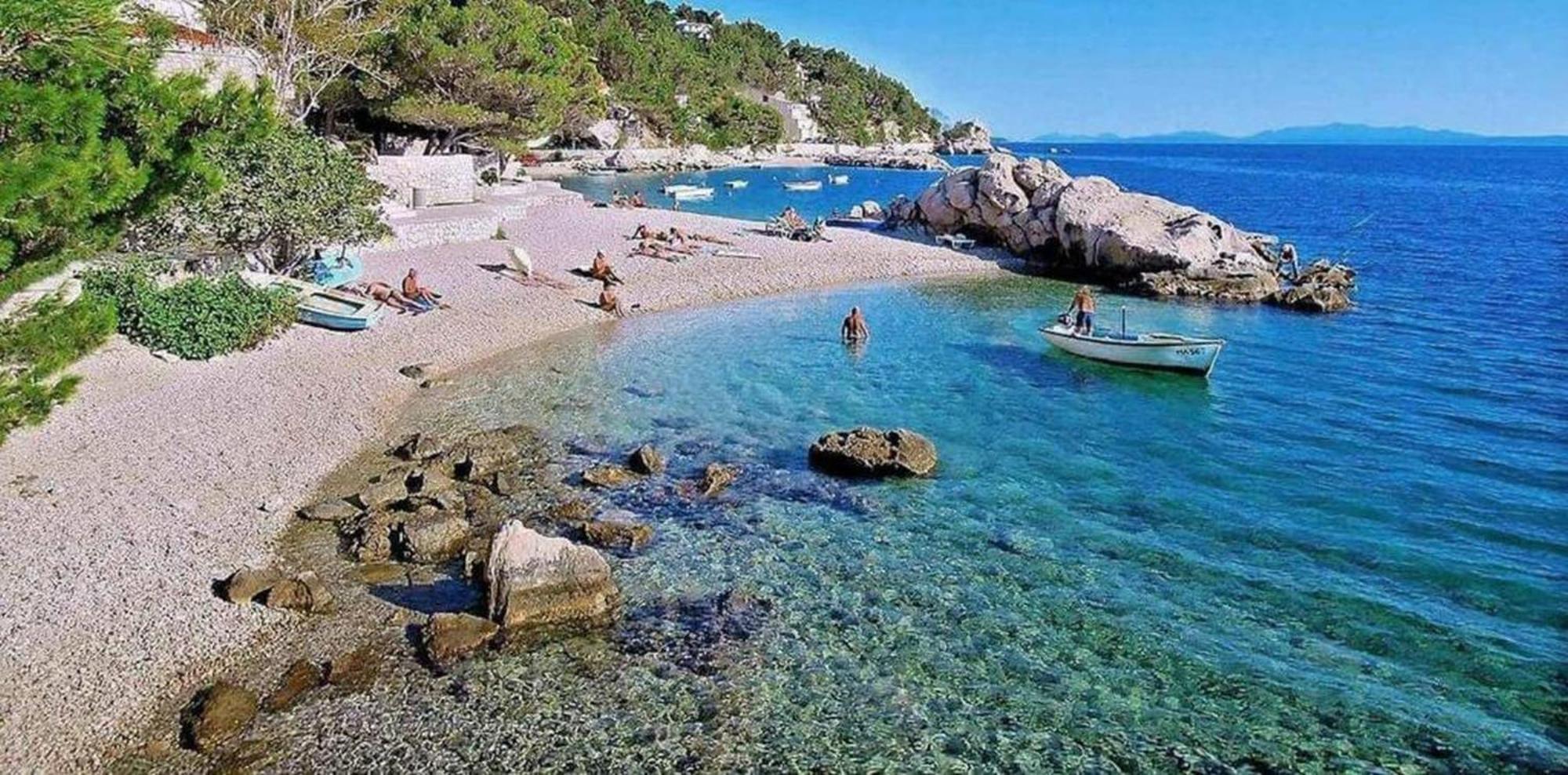 Apartments Mare - 150 M From Beach Brela Esterno foto